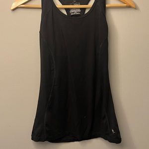 Razorback athletic tank top- black, small
